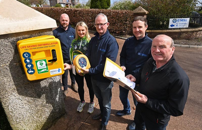 New Defibrillator For The Community